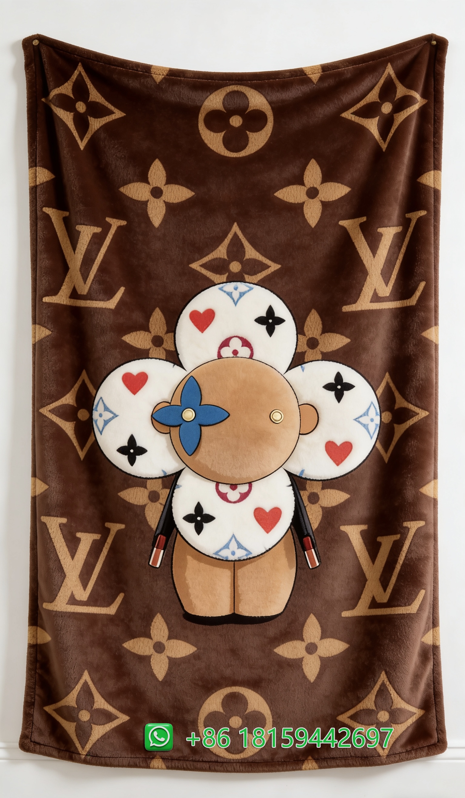 Louis Vuitton Throw Blankets
